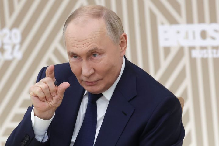 Russian President Vladimir Putin brushed off the ICC's arrest warrant against him.