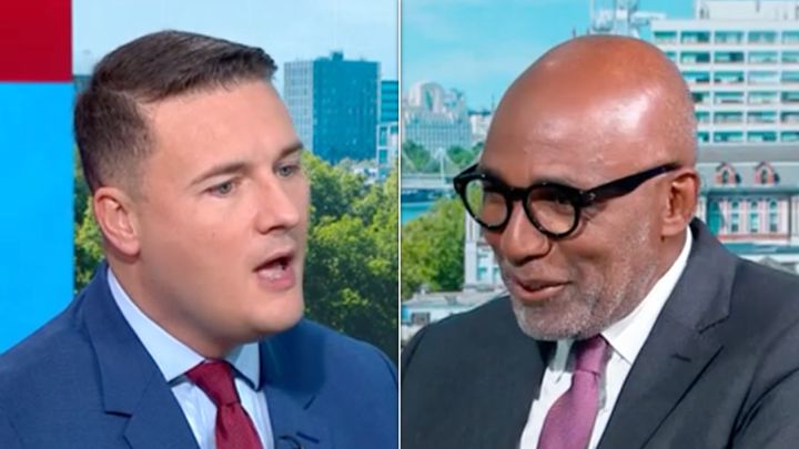 Wes Streeting and Trevor Phillips