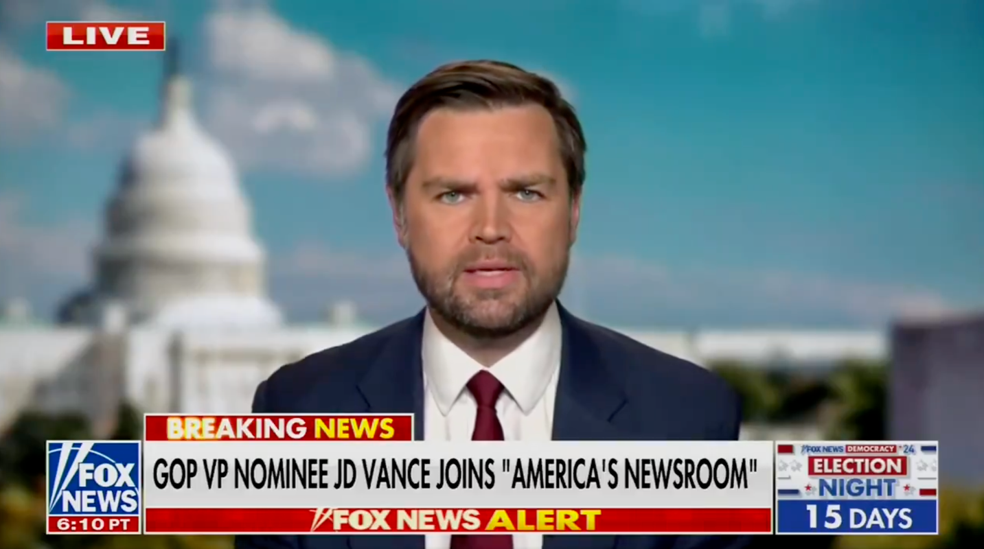 JD Vance on Fox News