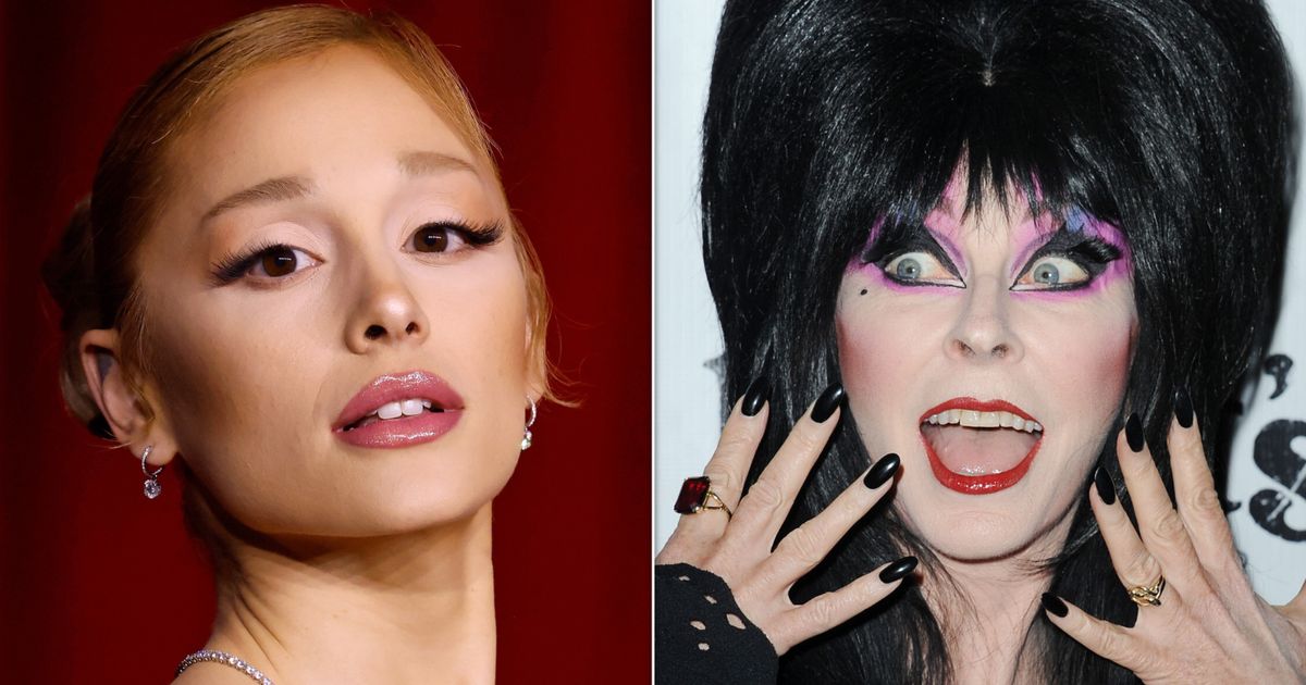 Ariana Grande Apologizes To Horror Icon Elvira For Photo Mixup With A Little Shade