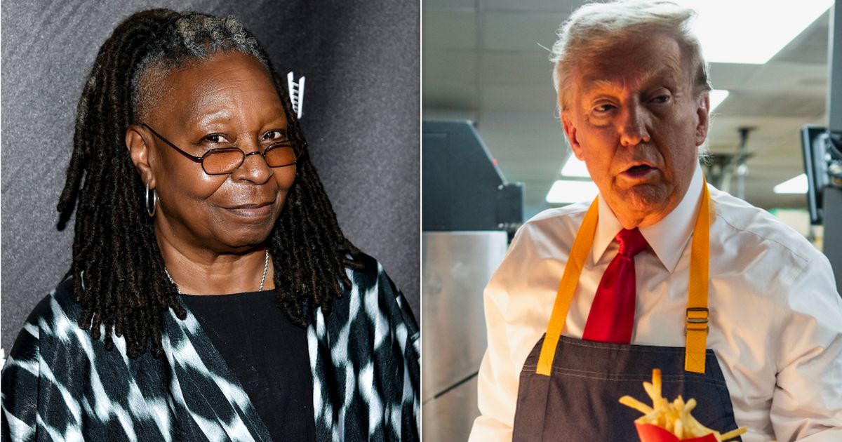 Whoopi Goldberg Has 1 Big Complaint About Trump Making Fries At McDonald’s