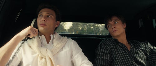 Actors Cooper Koch (left) and Nicholas Chavez as Erik and Lyle Menendez in a scene from "Monsters: The Lyle And Erik Menendez Story."