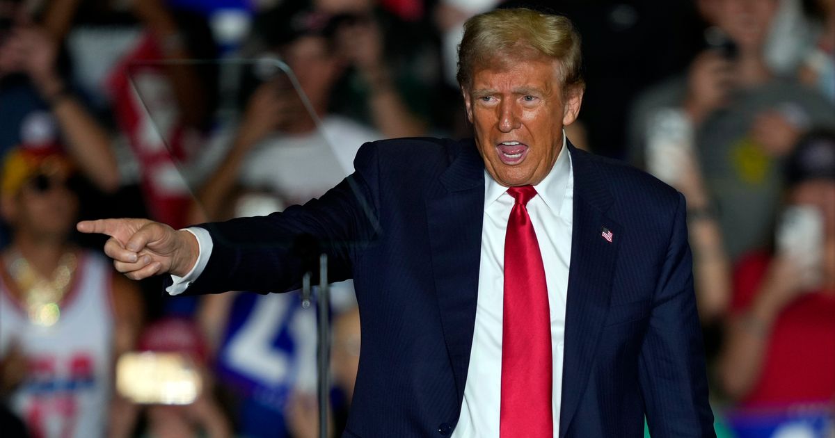 Trump Hurls A String Of Insults At Harris Including 'Lazy,' A Racist Trope Against Black People