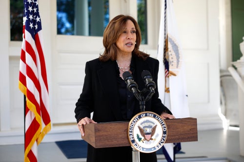 Vice President Kamala Harris on Wednesday.