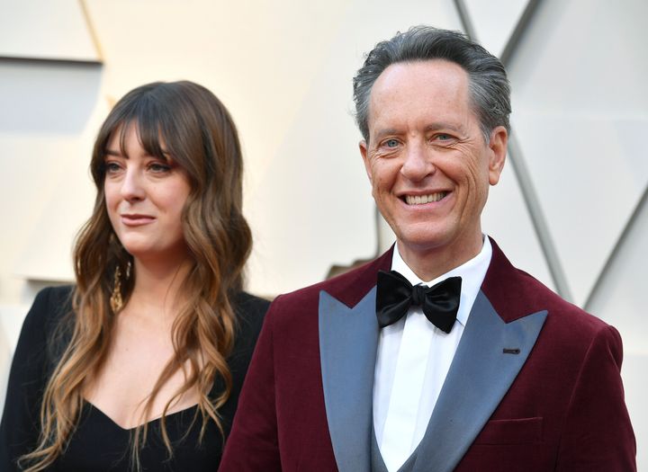 Richard E. Grant und seine Tochter Olivia Grant bei der Oscarverleihung 2019.