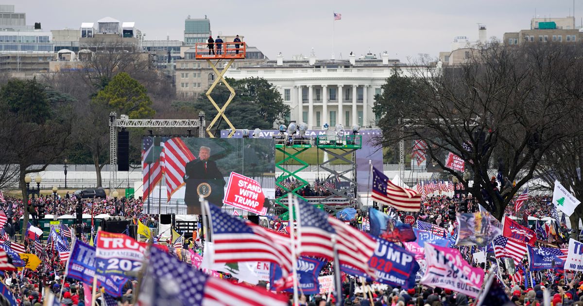 Harris To Deliver Closing Message At The Site Of Trump's Jan. 6 Speech