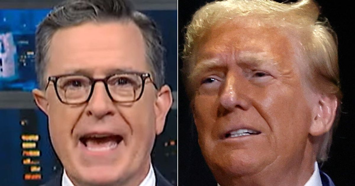 Stephen Colbert Reveals Awkward Moment Trump's 'Brain Broke' In Public