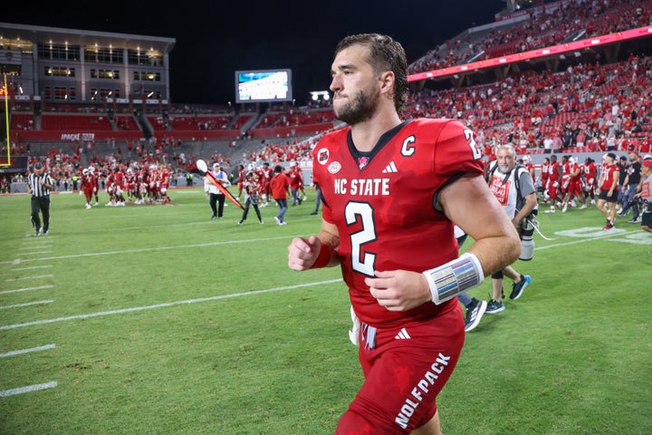 North Carolina State quarterback Grayson McCall is walking away from the game amid a stellar collegiate career.