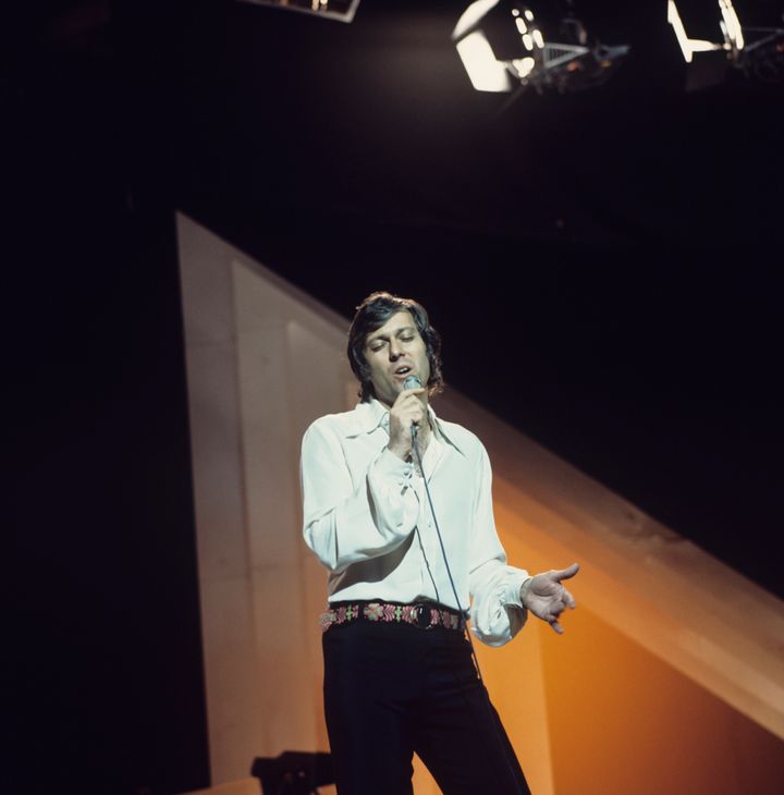 Jack Jones performing in the 1970s.