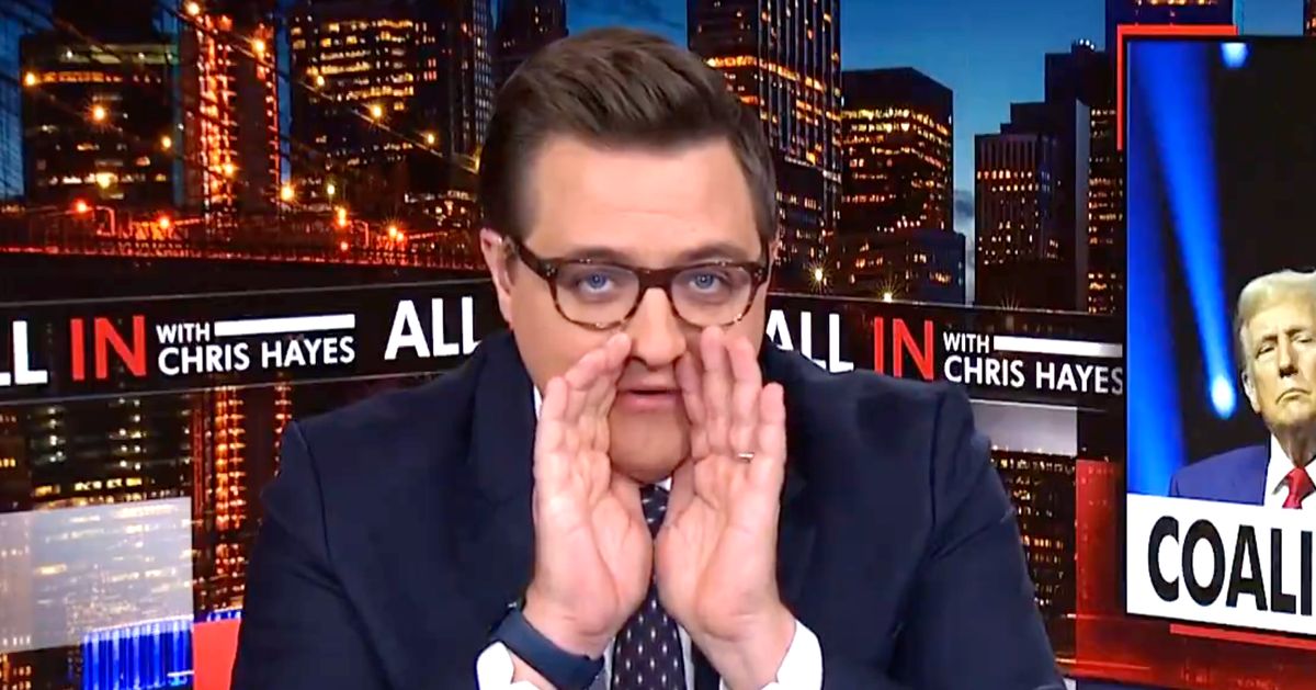 Chris Hayes Whispers 3 Words Of Advice To Tucker Carlson Over 'Creepy' Trump Fantasy