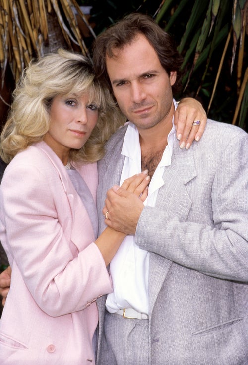 Judith Light and Robert Desiderio in 1986, about a year after they were married.