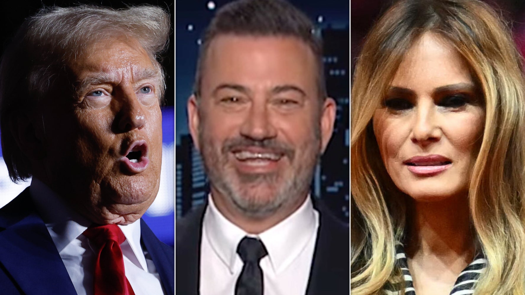 Jimmy Kimmel Mocks Trump After Most Awkward Public Melania Moment Yet | HuffPost Entertainment