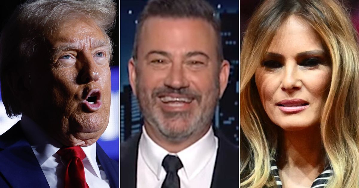 Jimmy Kimmel Mocks Trump After Most Awkward Public Melania Moment Yet