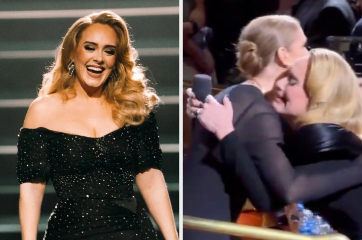 Adele and Céline Dion