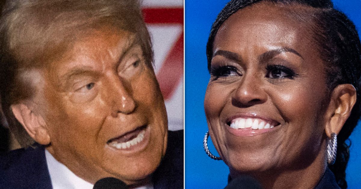 People Think Donald Trump's Comment About Michelle Obama Sounded A Lot Like A Threat