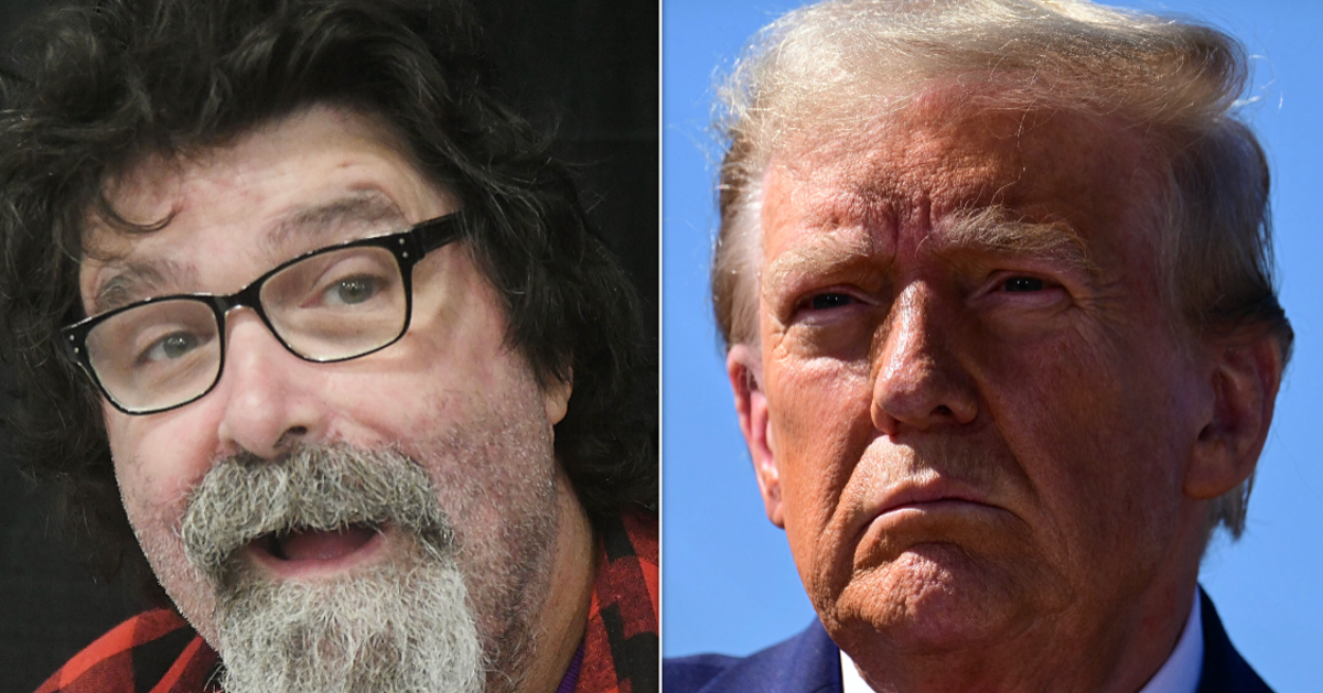 NextImg:Pro Wrestling Icon Mick Foley Pounds ‘Douche Bag’ Trump In Brutal Direct Message