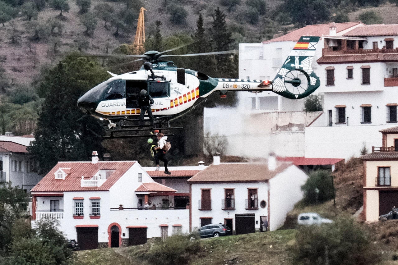 Πλημμύρες από σφοδρές βροχοπτώσεις στη νοτιοανατολική Ισπανία.