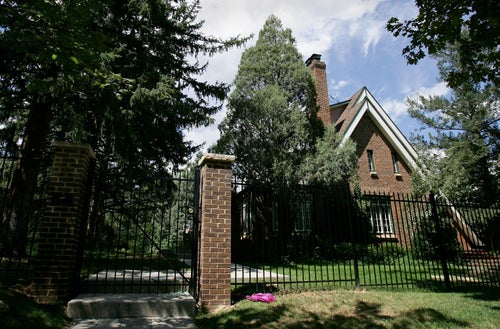 The residence at 749 15th Street, where JonBenét Ramsey was murdered in December 1996, is seen on Aug. 17, 2006, in Boulder, Colorado.
