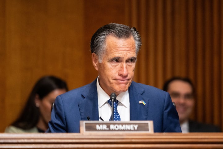 Sen. Mitt Romney (R-Utah) has said he doesn't want Trump to become the next president, but has stopped short of endorsing Kamala Harris.