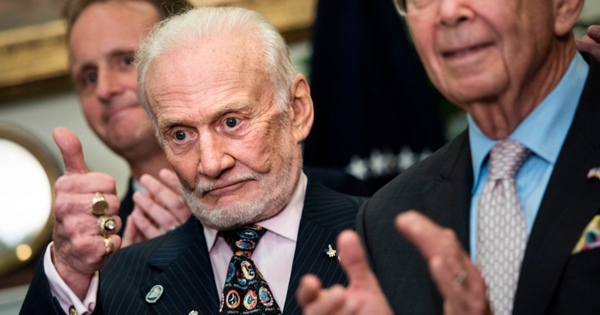 NextImg:Buzz Aldrin Endorses Trump. Many Critics Blast Off On Him Over 2 Issues.