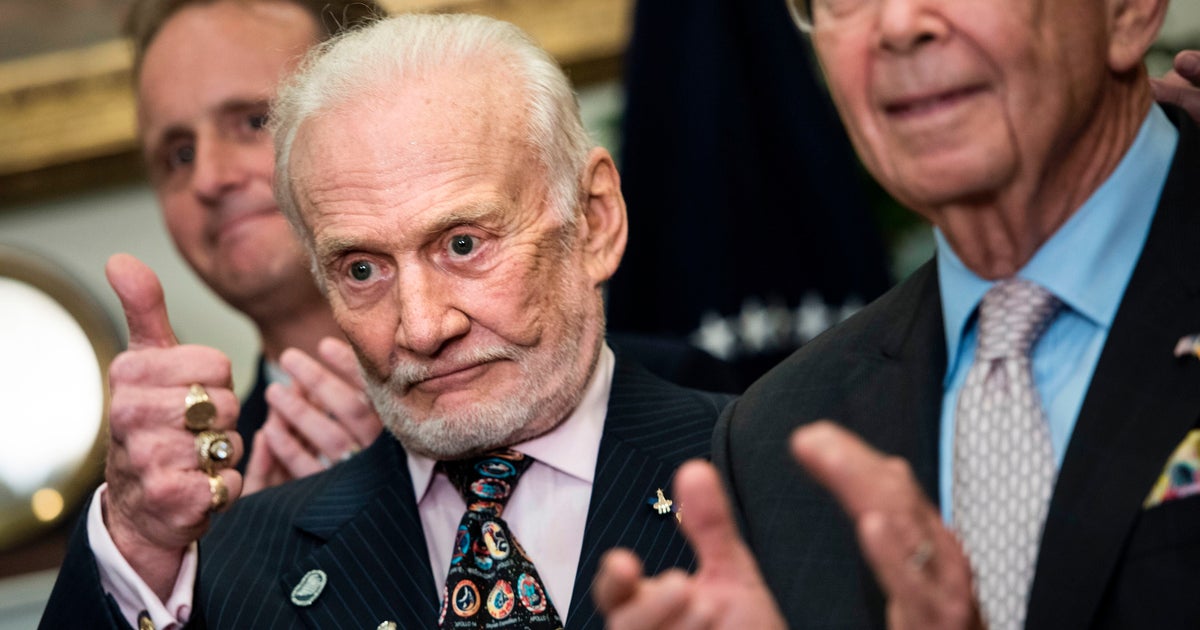 Buzz Aldrin Endorses Trump. Some Critics Blast Off On Him Over 2 Issues.