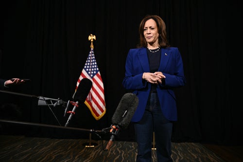 Democratic presidential nominee Vice President Kamala Harris is running against former President Donald Trump on Election Day, Nov. 5.