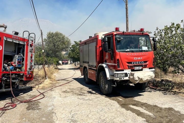 Πυροσβεστικά οχήματα (Φωτογραφία Αρχείου)