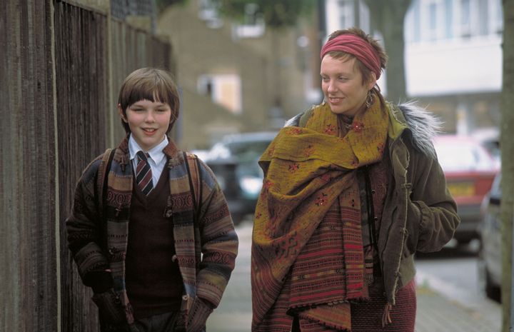 Nicholas Hoult and Toni Collette as mother and son in About A Boy