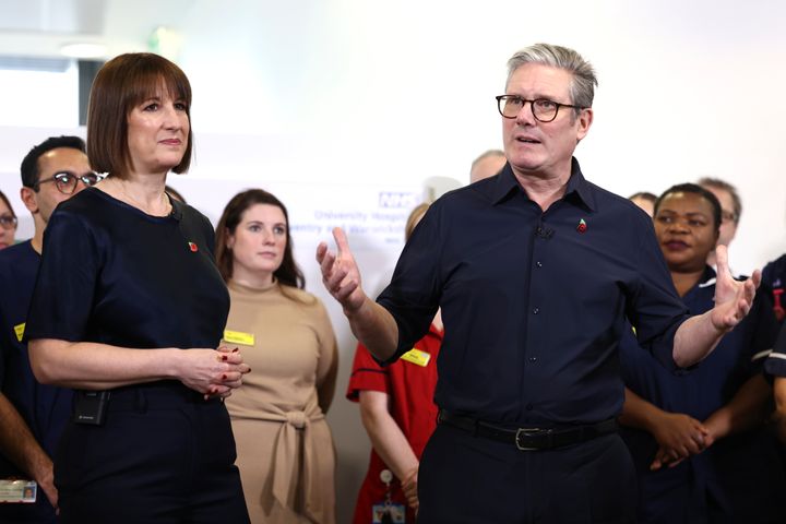 Prime Minister Keir Starmer and Chancellor Rachel Reeves.