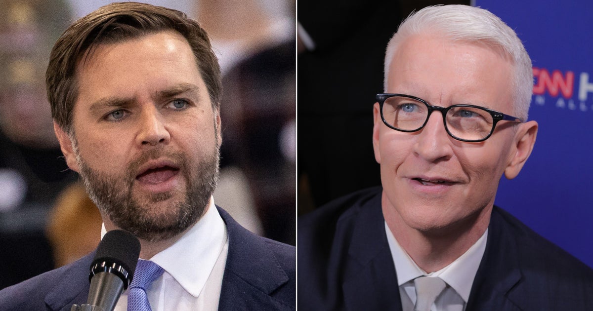 NextImg:Anderson Cooper Makes Cheeky Dig At Trump After JD Vance's 'Normal Gay Guy' Comment