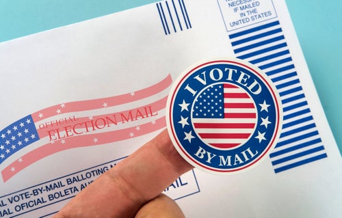 Most Americans have options for checking their mail-in ballot status in elections.