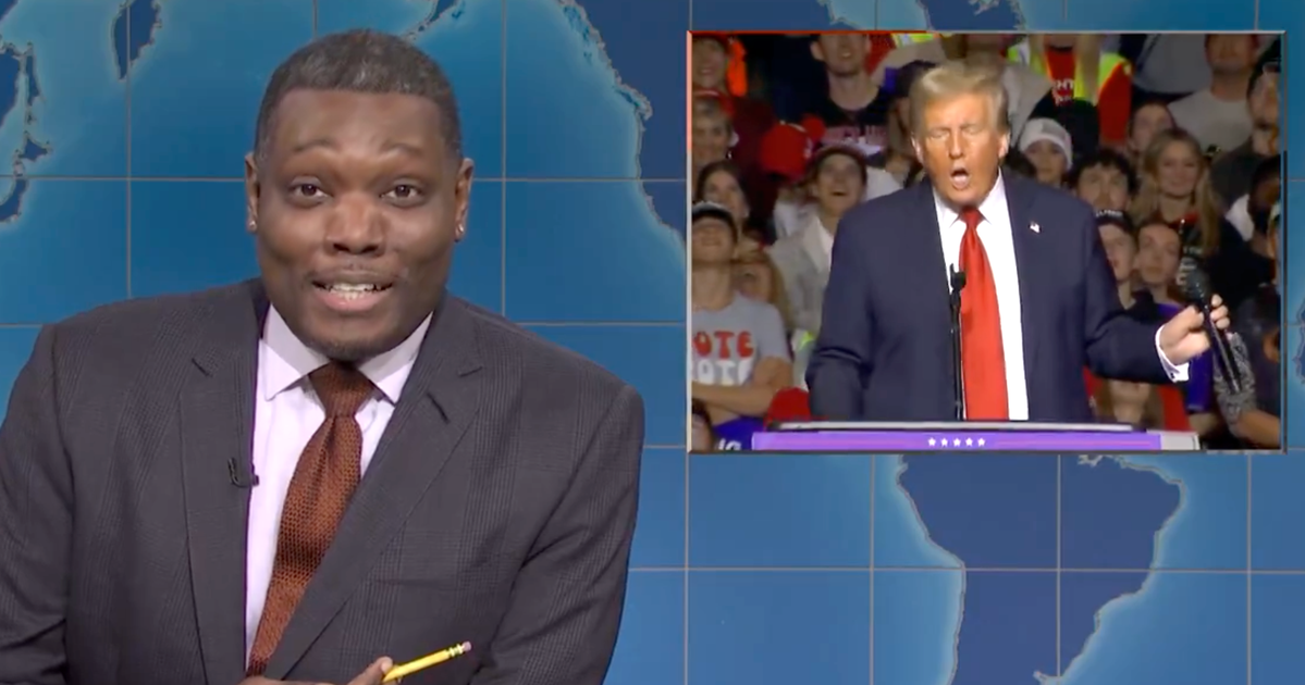 'Weekend Update': Michael Che Spots X-Rated Reason Why Trump Wants To Be President Again