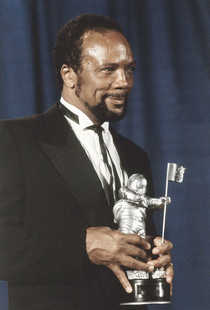 Quincy Jones at the inaugural VMAs in 1984