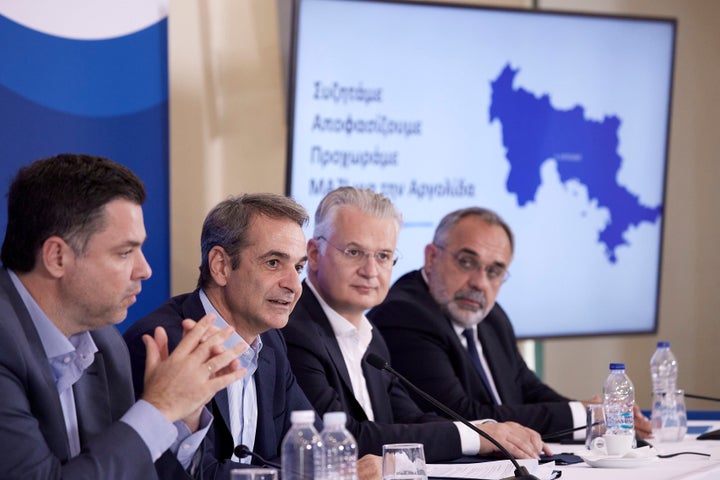 Ο πρωθυπουργός μίλησε για μία σειρά από έργα που υλοποιούνται ή δρομολογούνται για την ανάπτυξη της Αργολίδας