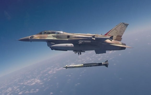 Εκτόξευση πυραύλου Rampage από F-16