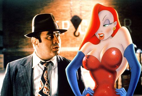 Actor Bob Hoskins appears opposite cartoon bombshell Jessica Rabbit in 1988's "Who Framed Roger Rabbit." Director Robert Zemeckis explained why he thinks Disney would never greenlight a sequel during a new podcast interview.