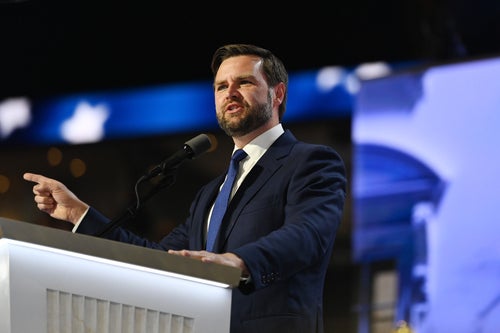 Republican vice presidential candidate and Ohio Sen. JD Vance rebutted arguments that America is an idea in a speech that read as the antithesis of Lincoln's Gettysburg Address.