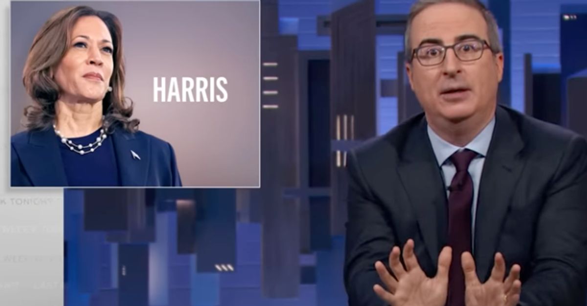 John Oliver Calls On Pro-Palestinian Voters To Support Harris