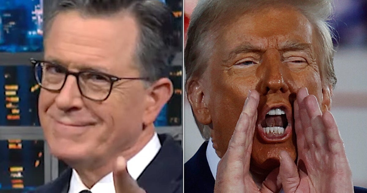 'His Brain Done Broke': Stephen Colbert Sacks Trump Over Latest Mental Fumble