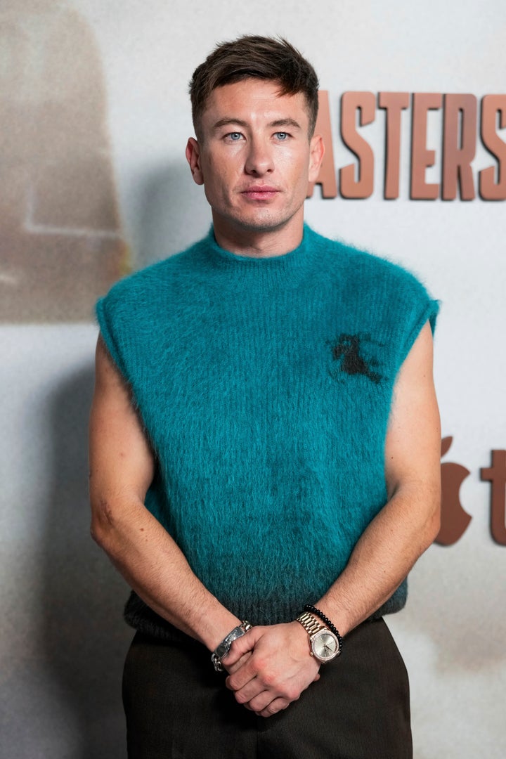 Barry Keoghan at the premiere of Masters Of The Air earlier this year