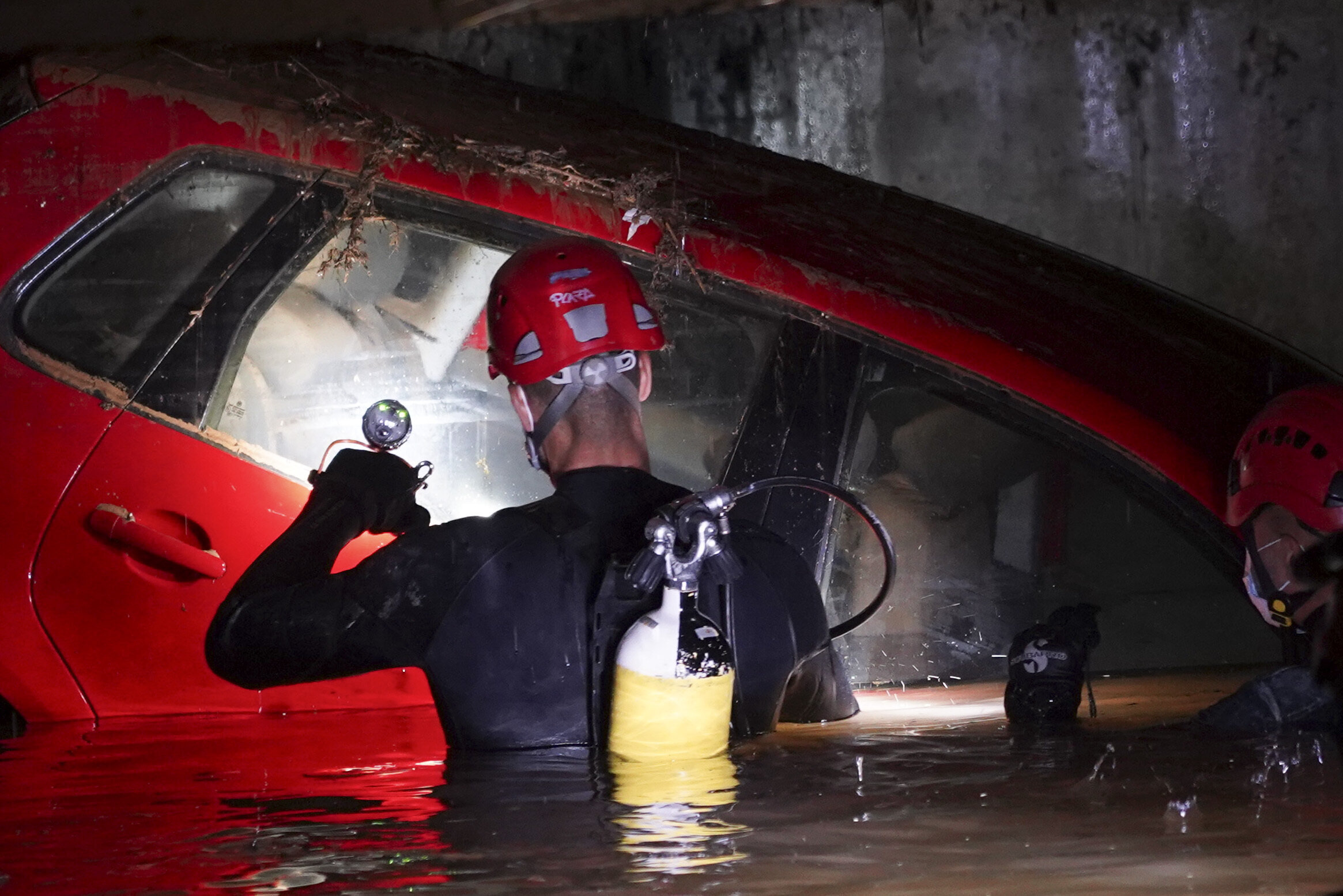 Storms In Barcelona Disrupt Rail Service As Troops Search For Flood Victims In Valencia