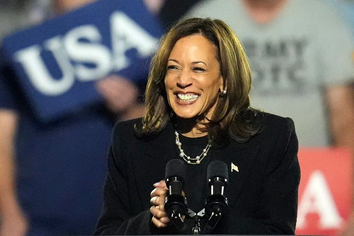 Democratic presidential nominee Vice President Kamala Harris.