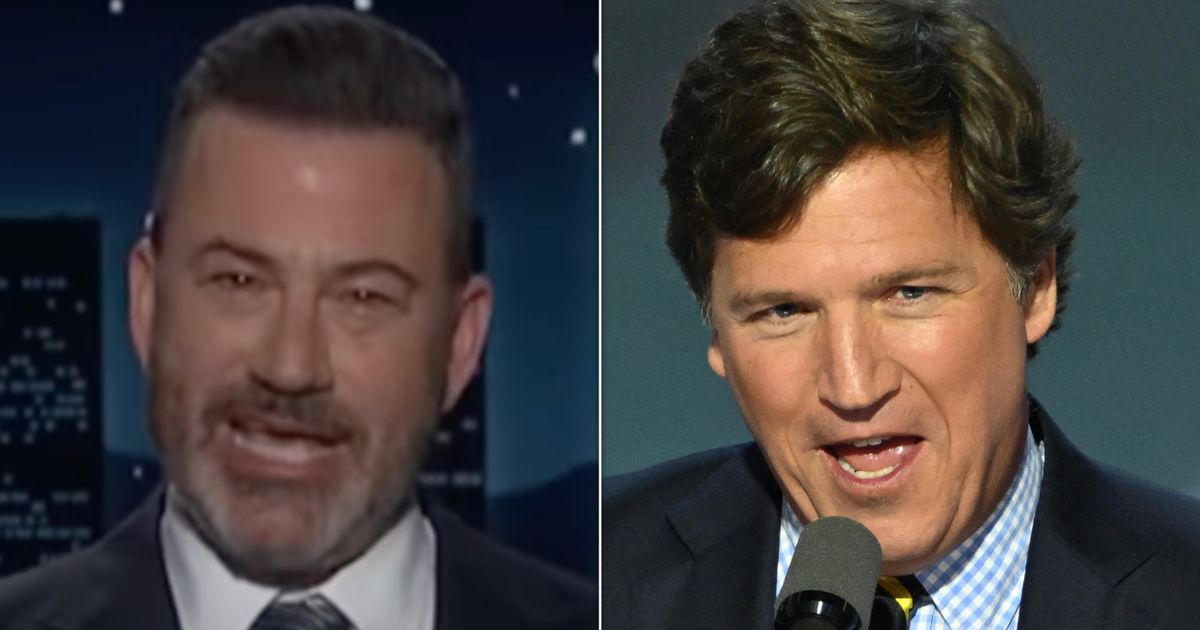 Jimmy Kimmel Mocks Tucker Carlson For Demon Attack Story