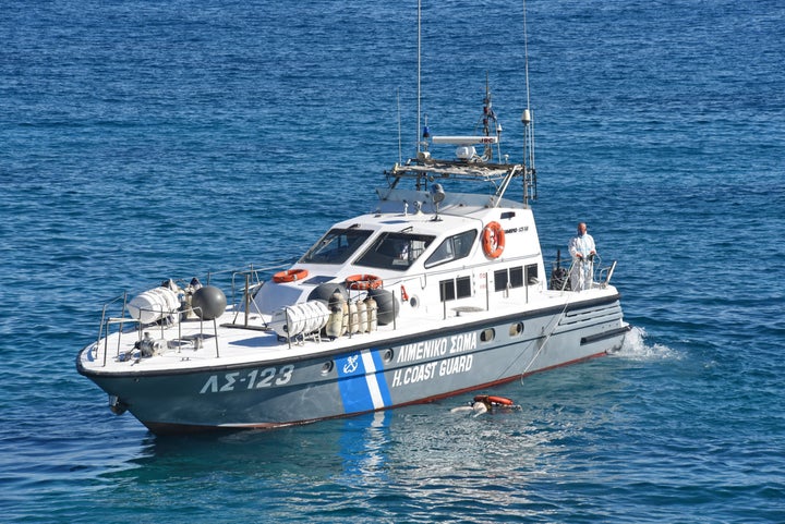 Σκάφος του Λιμενικού Σώματος.