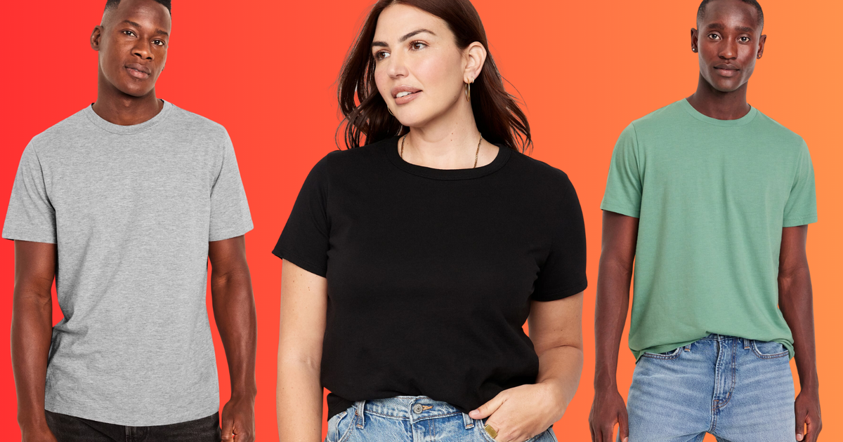 NextImg:Old Navy Has The 'Softiest, Comfiest T-shirt' Ever For Nearly 40% Off — Plus So Much More In The Sitewide Sale