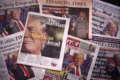 The World's Most Blunt Headlines On Donald Trump's Comeback