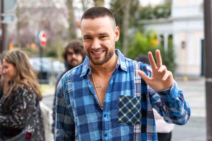 Liam Payne seen in Paris on March 1. Two arrests have been made in connection with his Oct. 16 death.