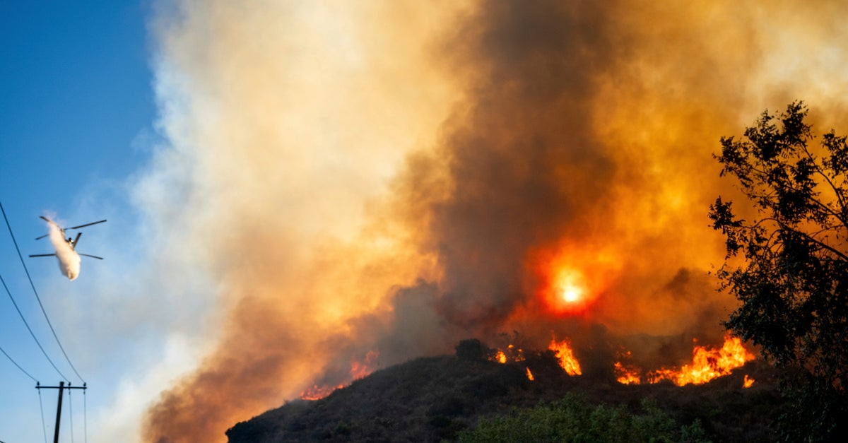 132 Structures Destroyed In Southern California Wildfire As Fierce Winds Expected To Subside