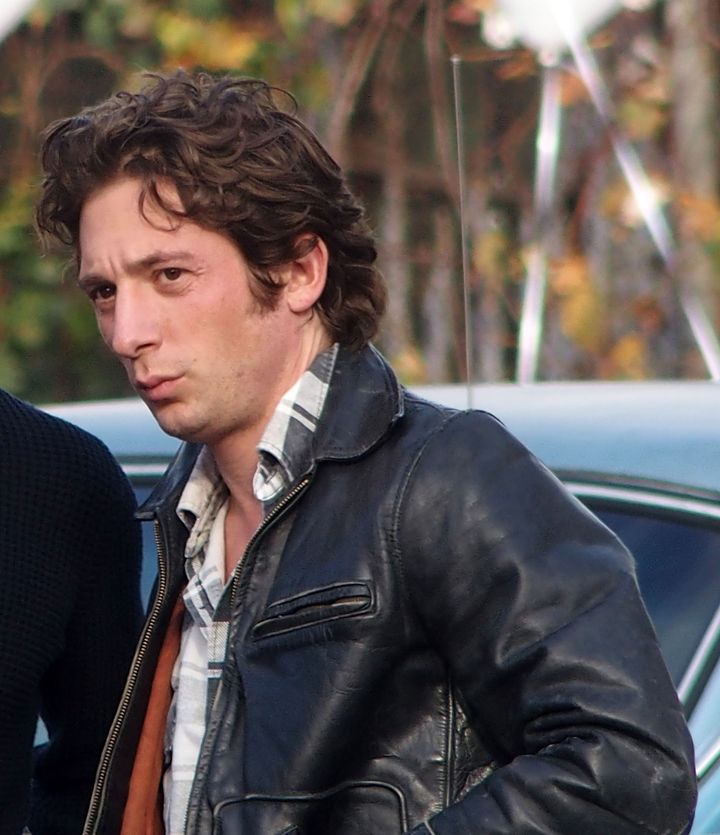 Jeremy Allen White is seen on the set of Deliver Me From Nowhere on November 4, 2024