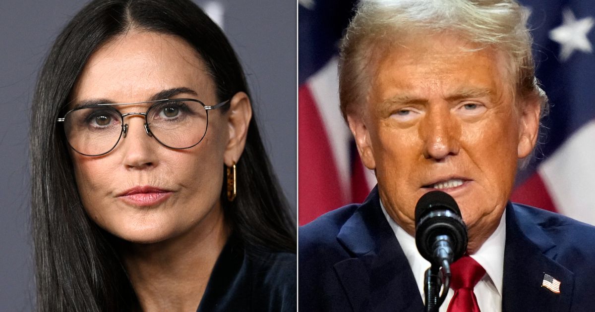 Demi Moore Slams U.S. Election: America 'Built On Puritans, Religious Fanatics And Criminals'